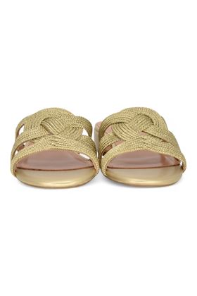 Ciabatta donna in corda colore oro. BIBI LOU- | 854Z94-ORO